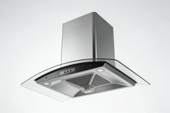 现根本油烟分手；通过机械排风初步处理油烟扩